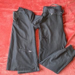 Women’s Figs scrub set size M